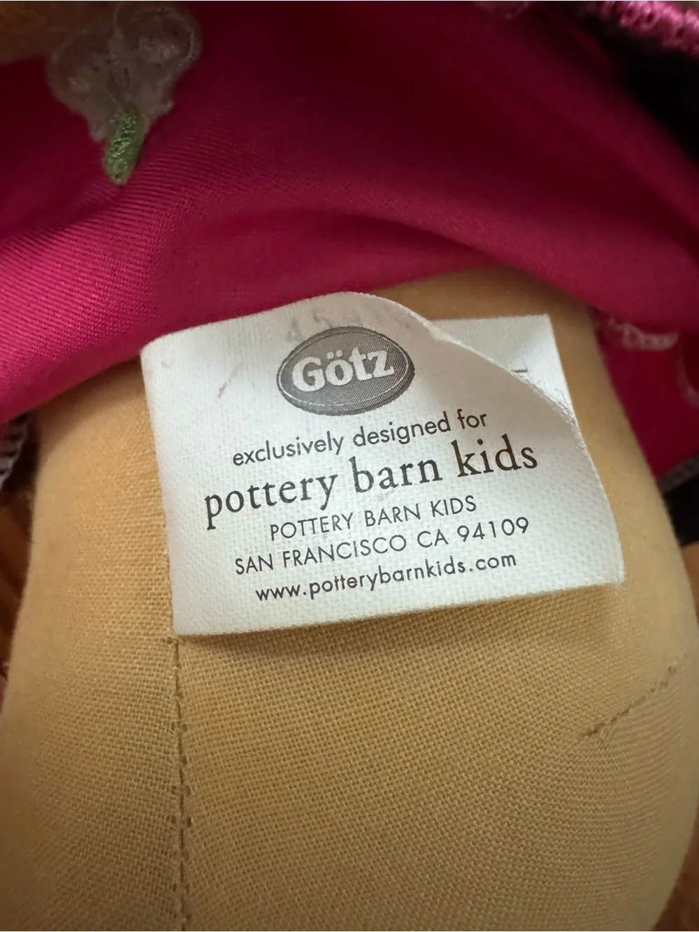 Pottery Barn Gotz Doll